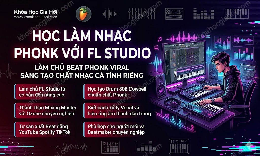 Học Làm Nhạc Phonk Với FL Studio