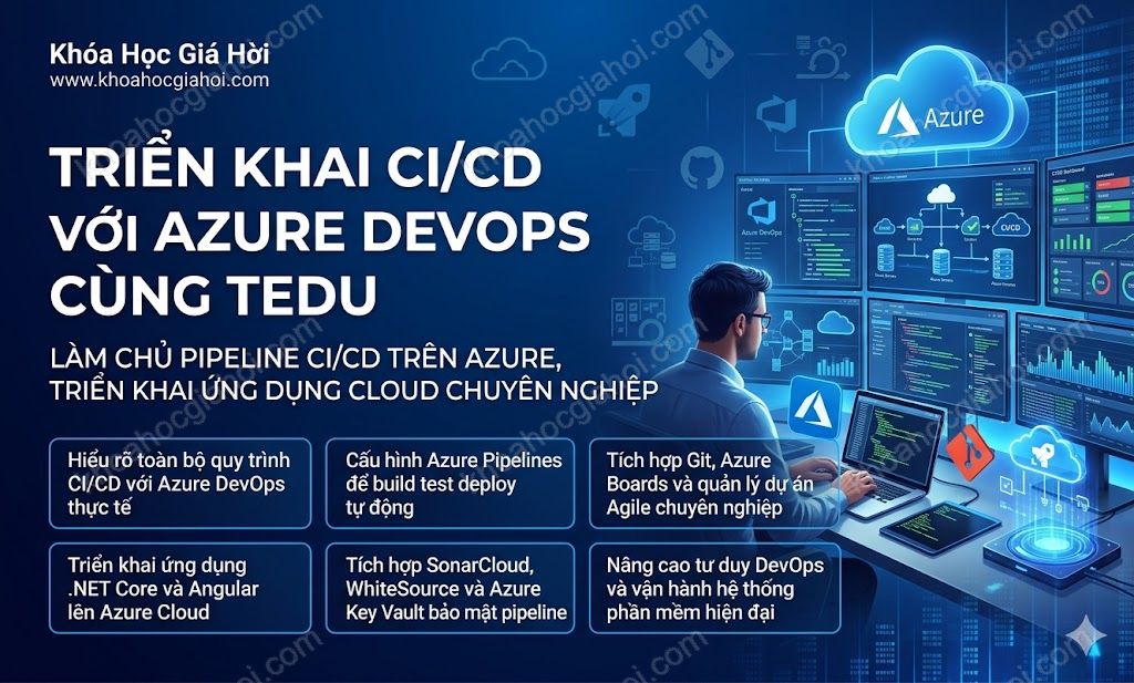 Triển Khai CI/CD Với Azure Devops Cùng Tedu