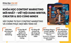 Khóa Học Content Marketing Mới Nhất – Viết Nội Dung Writer, Creater & Seo Cùng MindX