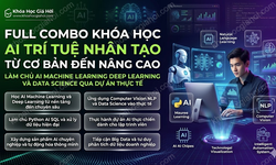 Full Combo Khóa Học AI - Trí Tuệ Nhân Tạo Từ Cơ Bản Đến Nâng Cao