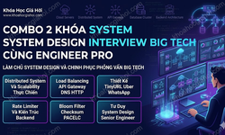 Combo 2 Khóa System Design Interview Big Tech Cùng Engineer Pro