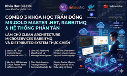 Combo 3 Khóa Học Trần Đồng Mr.Gold Master .net, Rabbitmq & Hệ Thống Phân Tán