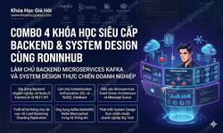 Combo 4 Khóa Học Siêu Cấp Backend & System Design Cùng Roninhub