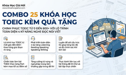 Combo 25 Khóa Học Toeic Kèm Quà Tặng