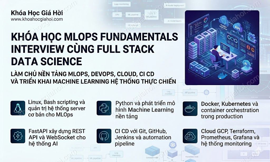 Khóa Học Mlops Fundamentals Interview Cùng Full Stack Data Science