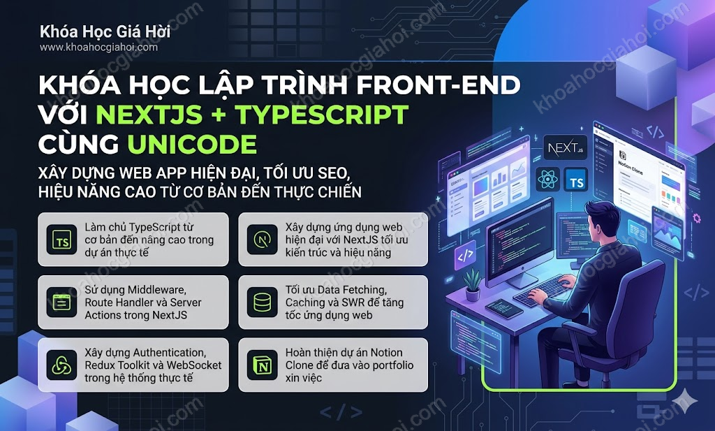 Khóa Học Lập Trình App Mobile Với React Native + TypeScript Cùng Unicode