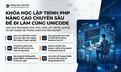 Khóa Học Lập Trình Php Nâng Cao - Chuyên Sâu Để Đi Làm Cùng Unicode