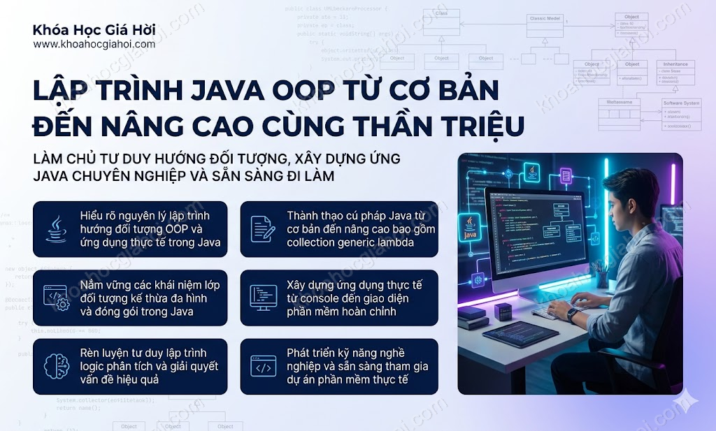 Lập Trình Java OOP Từ Cơ Bản Đến Nâng Cao Cùng Thân Triệu