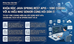 Khóa Học Java Spring REST APIs – Vibe Coding với AI, Hiểu Như Senior Cùng Hỏi Dân IT