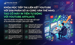 Khoá Học Tiếp Thị Liên Kết Youtube Với Sản Phẩm Số AI Cùng Văn Thế Mmo – Tạo Cỗ Máy In Tiền Tự Động Với Youtube Affiliate