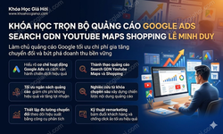 Khóa Học Trọn Bộ Quảng Cáo Google Ads: Search, Gdn, Youtube, Maps, Shopping – Lê Minh Duy