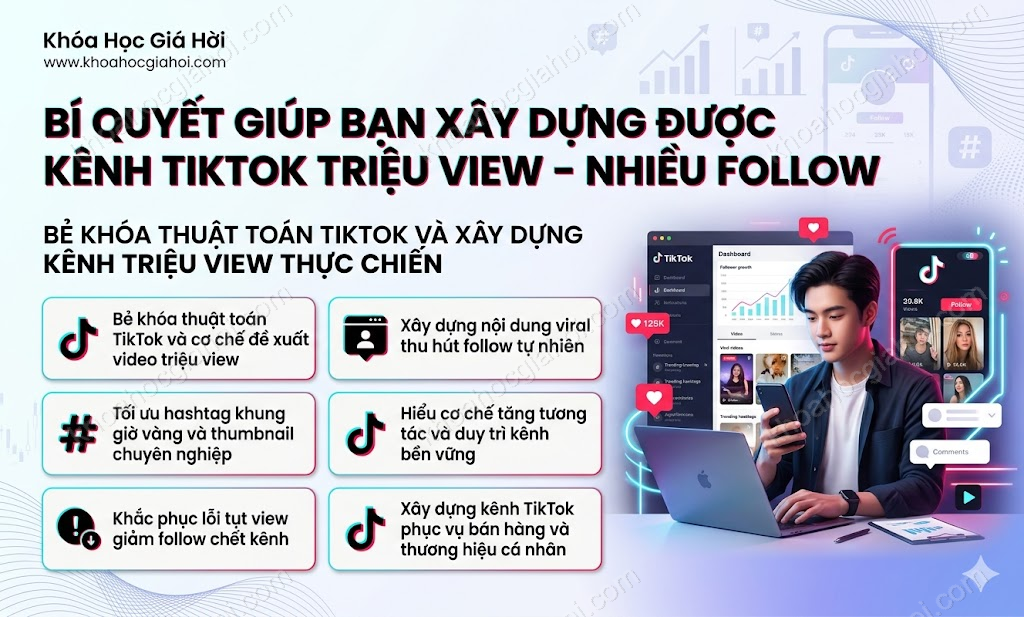 Bí Quyết Giúp Bạn Xây Dựng Được Kênh Tiktok Triệu View – Nhiều Follow