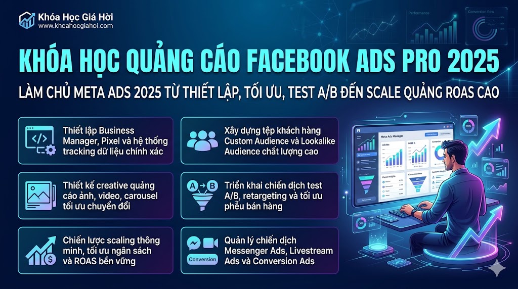 Khóa Học Quảng Cáo Facebook Ads Pro 2025
