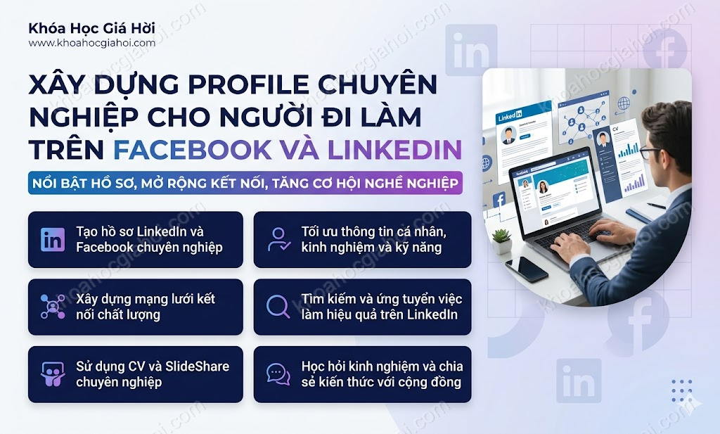 Xây Dựng Profile Chuyên Nghiệp Cho Người Đi Làm Trên Facebook Và Linkedin