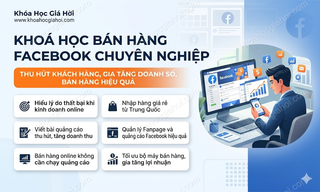 Khoá Học Bán Hàng Facebook Chuyên Nghiệp