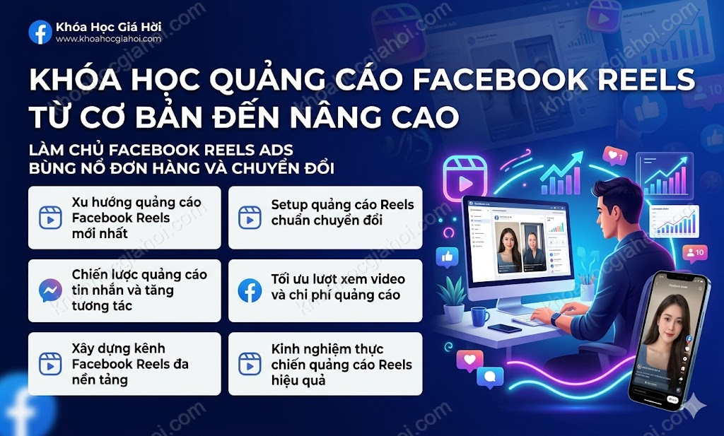 Khóa Học Quảng Cáo Facebook Reels Từ Cơ Bản Đến Nâng Cao