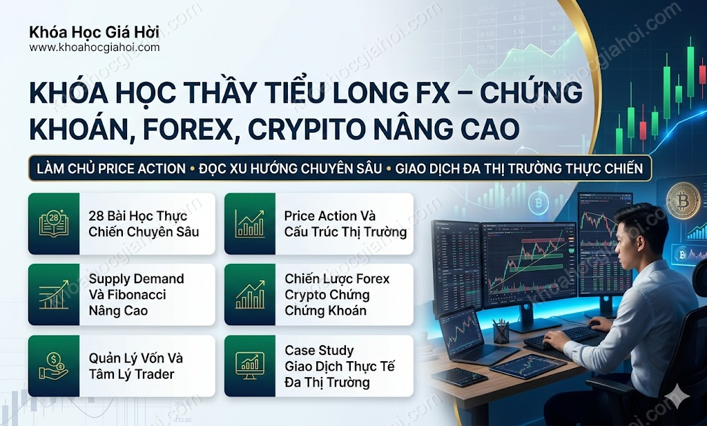 Khóa Học Thầy Tiểu Long Fx – Chứng Khoán, Forex, Crypto Nâng Cao