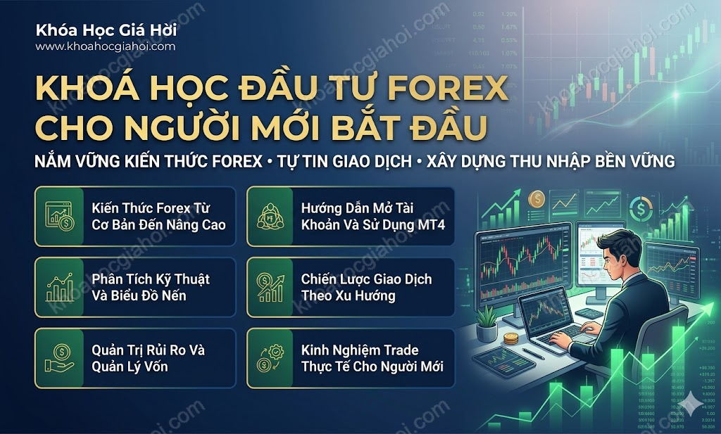 Khoá Học Đầu Tư Forex Cho Người Mới Bắt Đầu