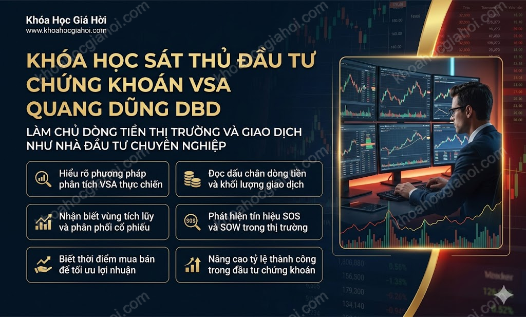 Khóa Học Sát Thủ Đầu Tư Chứng Khoán Vsa Quang Dũng Dbd