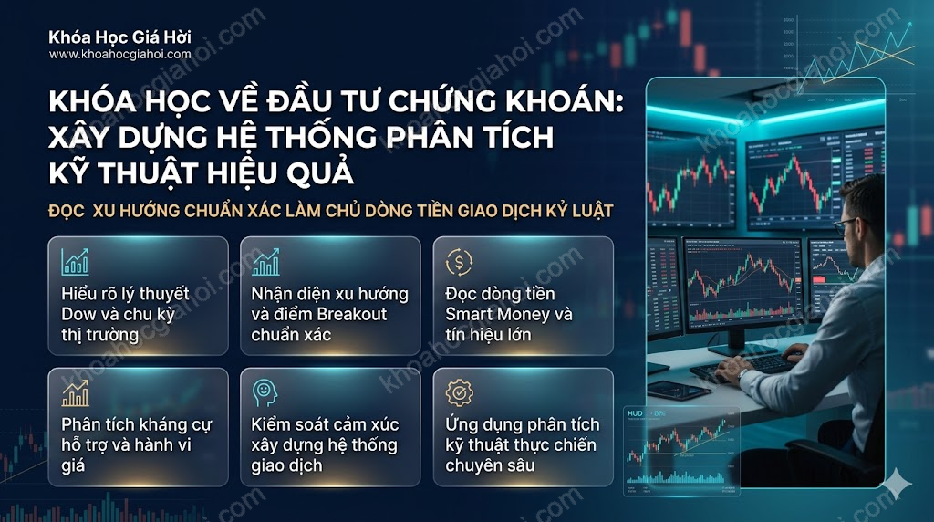 Khóa Học Về Đầu Tư Chứng Khoán: Xây Dựng Hệ Thống Phân Tích Kỹ Thuật Hiệu Quả