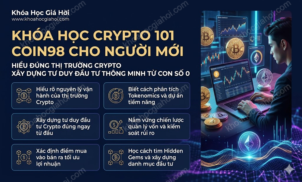 Khóa Học Crypto 101 Coin98 Cho Người Mới