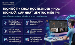Trọn Bộ 11+ Khóa Học Blender – Học Trọn Đời, Cập Nhật Liên Tục Miễn Phí