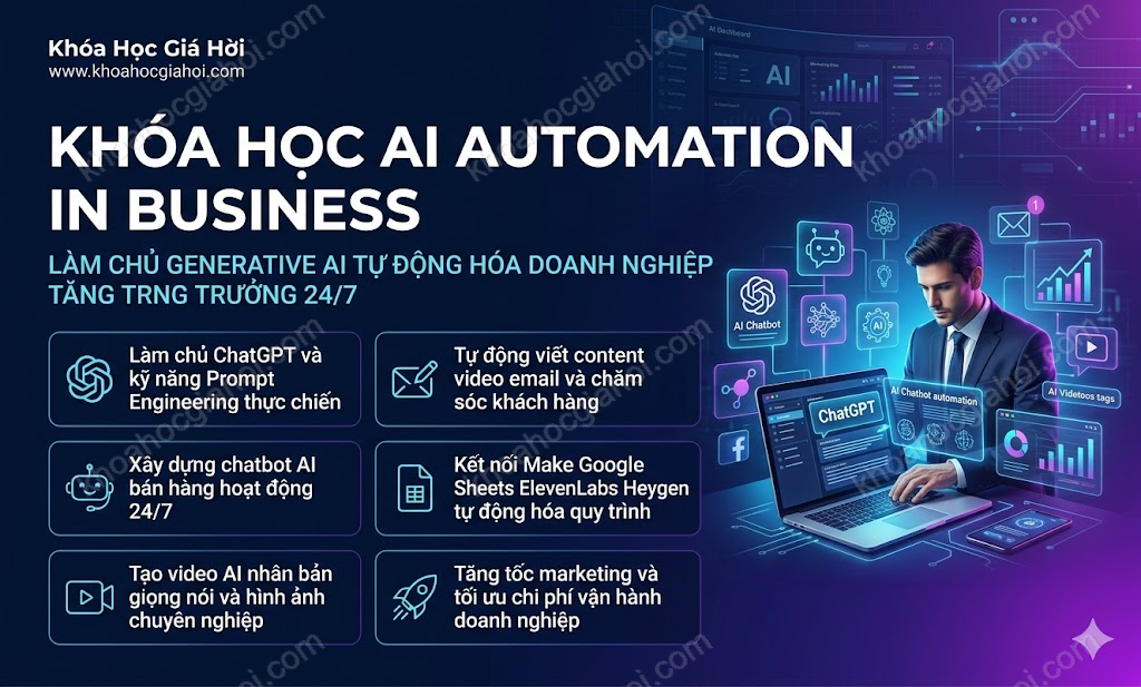 Khóa Học AI Automation In Business