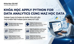 Khóa Học Apply Python For Data Analytics Cùng Maz Học Data