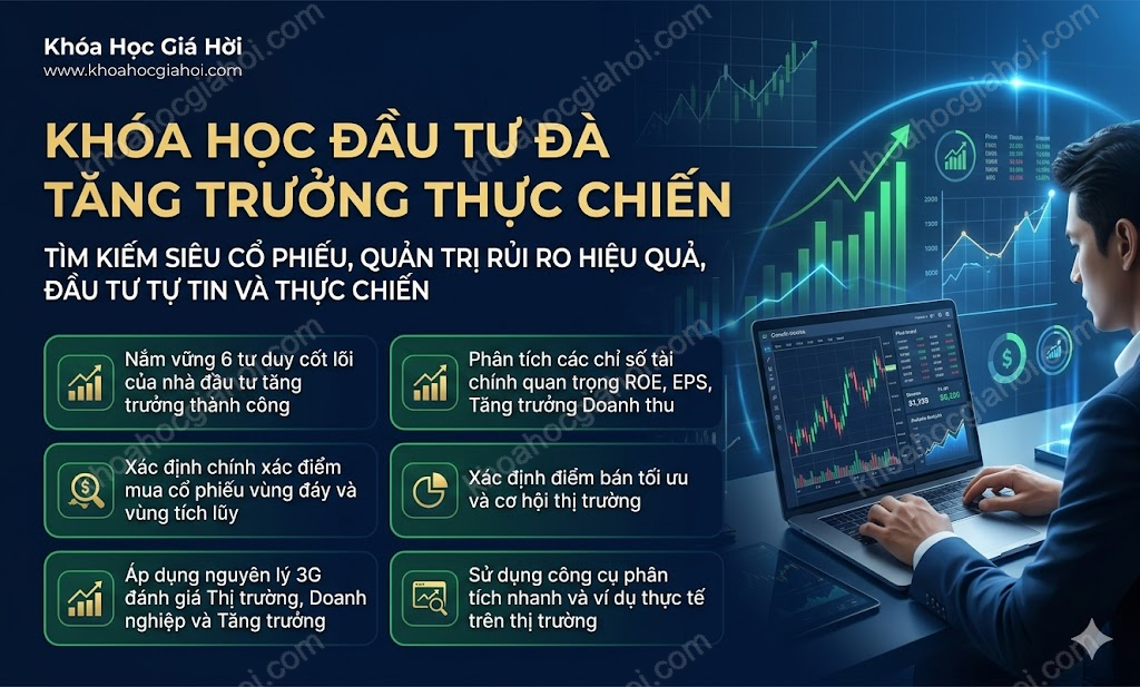 Khóa Học Đầu Tư Đà Tăng Trưởng Thực Chiến