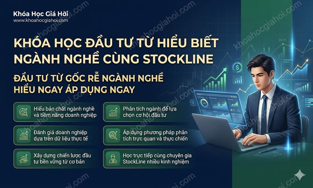 Khóa Học Đầu Tư Từ Hiểu Biết Ngành Nghề Cùng Stockline