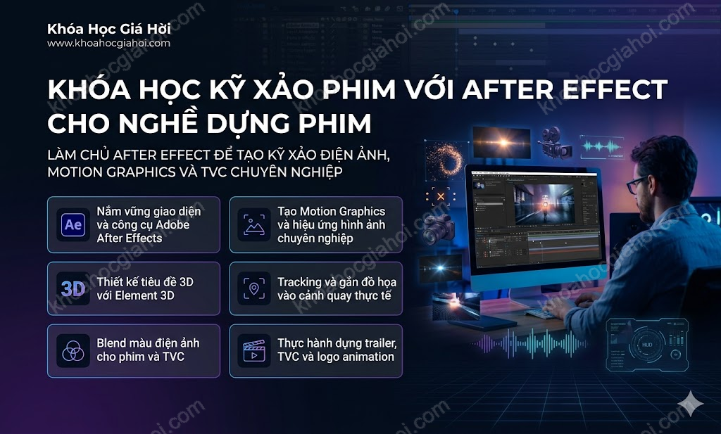 Khóa Học Kỹ Xảo Phim Với After Effect Cho Nghề Dựng Phim