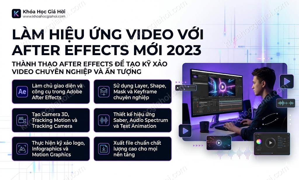 Làm Hiệu Ứng Video Với After Effects Mới 2023