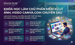Khóa Học Làm Chủ Phần Mềm Xử Lý Ảnh, Video Canva.com Chuyên Sâu