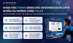 Khóa Học Figma Dành Cho Designer/Developer Đi Đầu Xu Hướng Cùng Telos
