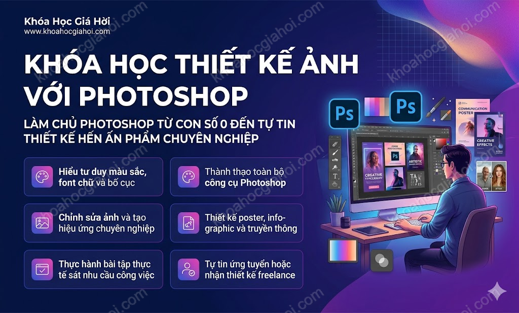 Khóa Học Thiết Kế Ảnh Với Photoshop