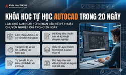 Khóa Học Tự Học Autocad Trong 20 Ngày