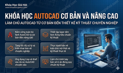 Khóa Học Autocad Cơ Bản Và Nâng Cao