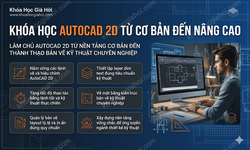 Khóa Học Autocad 2d Từ Cơ Bản Đến Nâng Cao