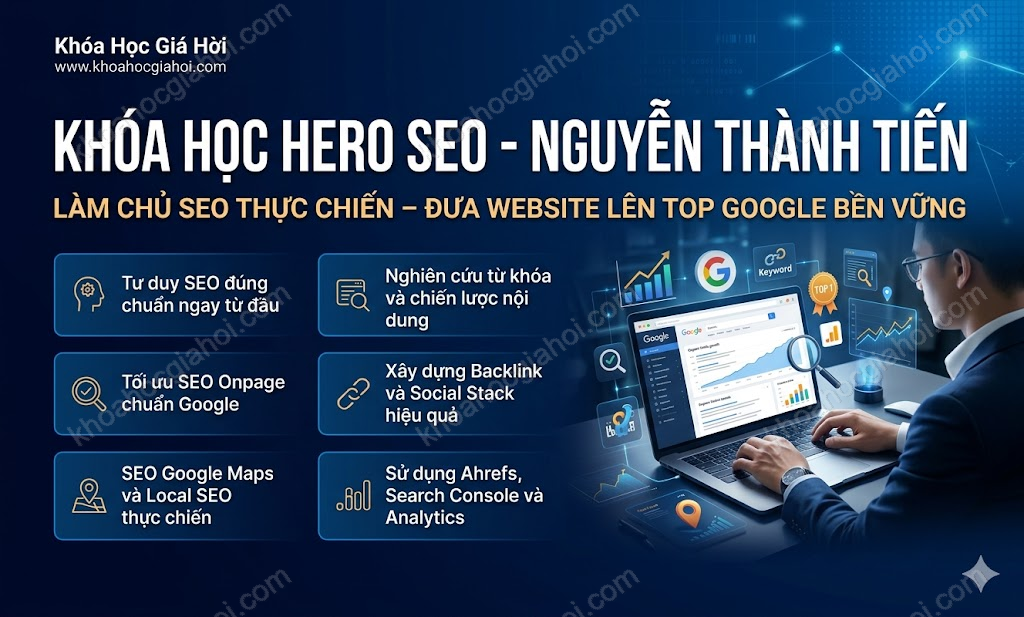 Khóa Học Hero Seo - Nguyễn Thành Tiến