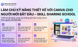 Khóa Học Làm Chủ Kỹ Năng Thiết Kế Với Canva Cho Người Mới Bắt Đầu – Skill Sharing School