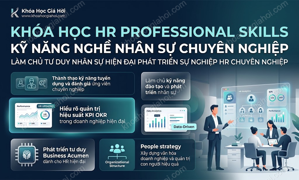 Khóa Học Hr Professional Skills - Kỹ Năng Nghề Nhân Sự Chuyên Nghiệp