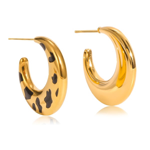 Boucles Panthère Dorée 