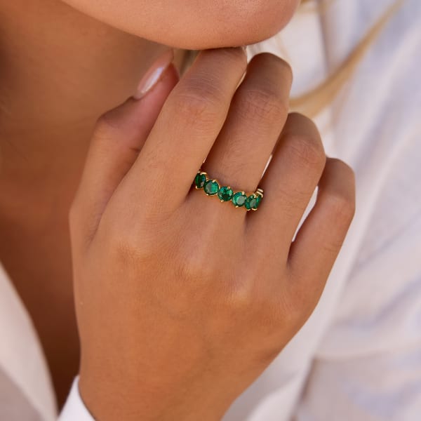 Bague Couronne de Jade