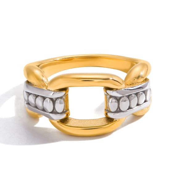 Bague Maillon Chic