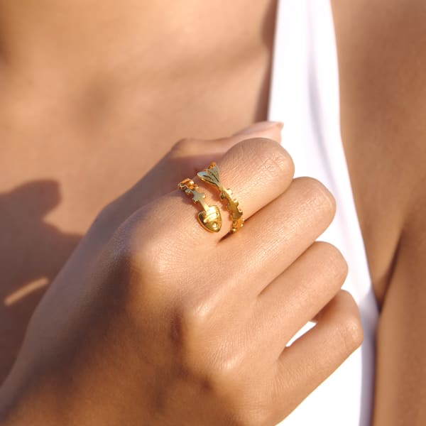 Bague Talisman Marin