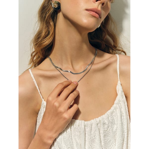 Collier Reflet D'Argent