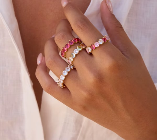 Bague Couronne de Cristal