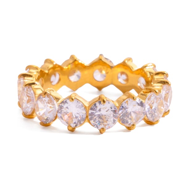 Bague Couronne de Cristal