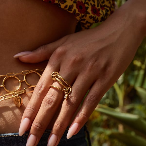 Bague Bohême Dorée 