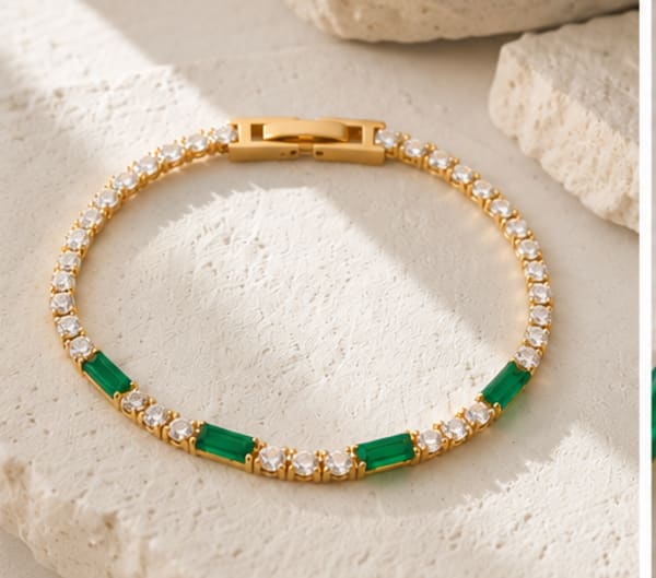 Bracelet Aura d'Emeraude